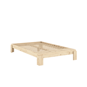 Karup Design Layers Sengestel Med Bænk 140x200 Klarlakeret Fyrretræ
