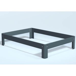 Auping Auronde cool grey - 140x200 cm. - Mellem model