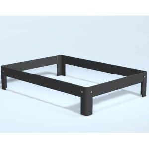 Auping Auronde dark blue oak - 140x200 cm. - Mellem model