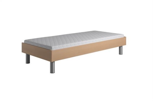 Kaagaard 380 sengeramme - Bøg - 140x200 cm med stålben