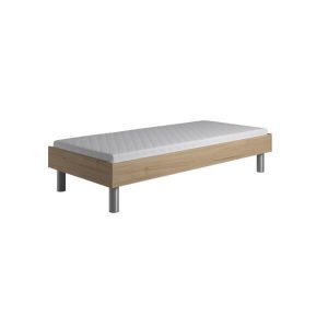 Kaagaard 380 sengeramme - Eg - 140x200 cm. med stålben