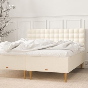 SÖVNN Elite Boxmadras - 140x200 - Lys beige