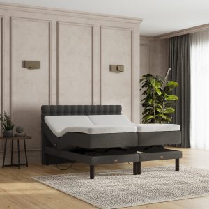 SÖVNN Naja Elevationsseng - 140x200 - Grå