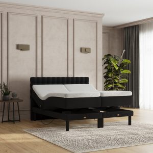 SÖVNN Naja Elevationsseng - 140x200 - Sort