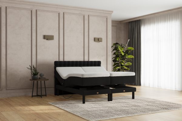 SÖVNN Naja Elevationsseng - 140x200 - Sort