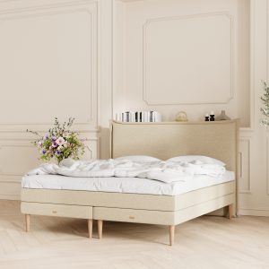 SÖVNN Prestige Kontinentalseng - 140x200 - Lys beige