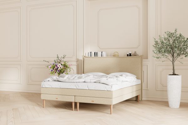 SÖVNN Prestige Kontinentalseng - 140x200 - Lys beige