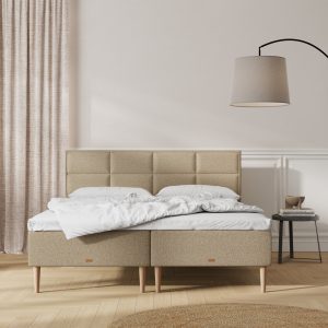 SÖVNN Saga Boxmadras - 140x200 - Sand